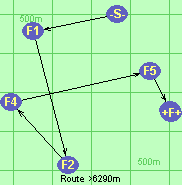Route >6290m